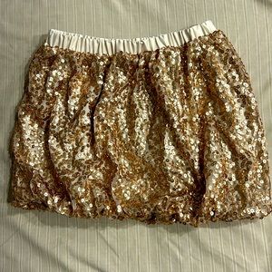 Girls Cherokee sequined skirt